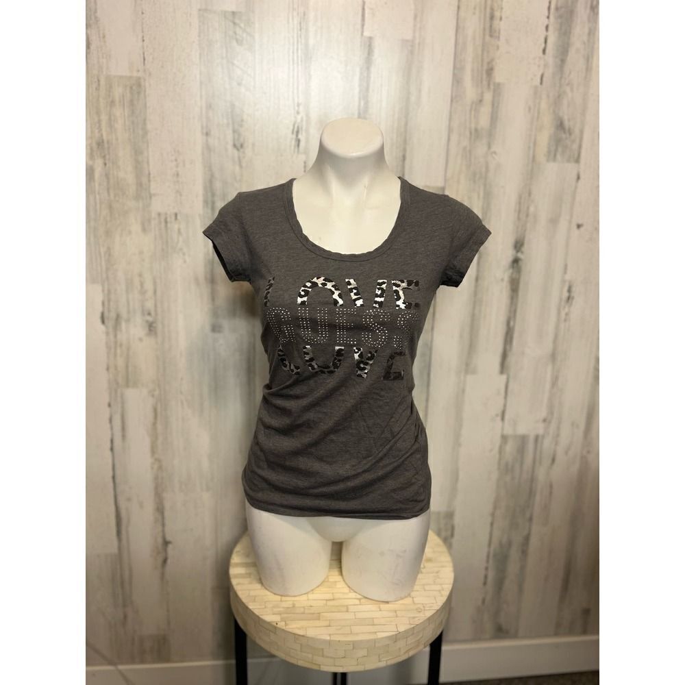Guess gray shirt